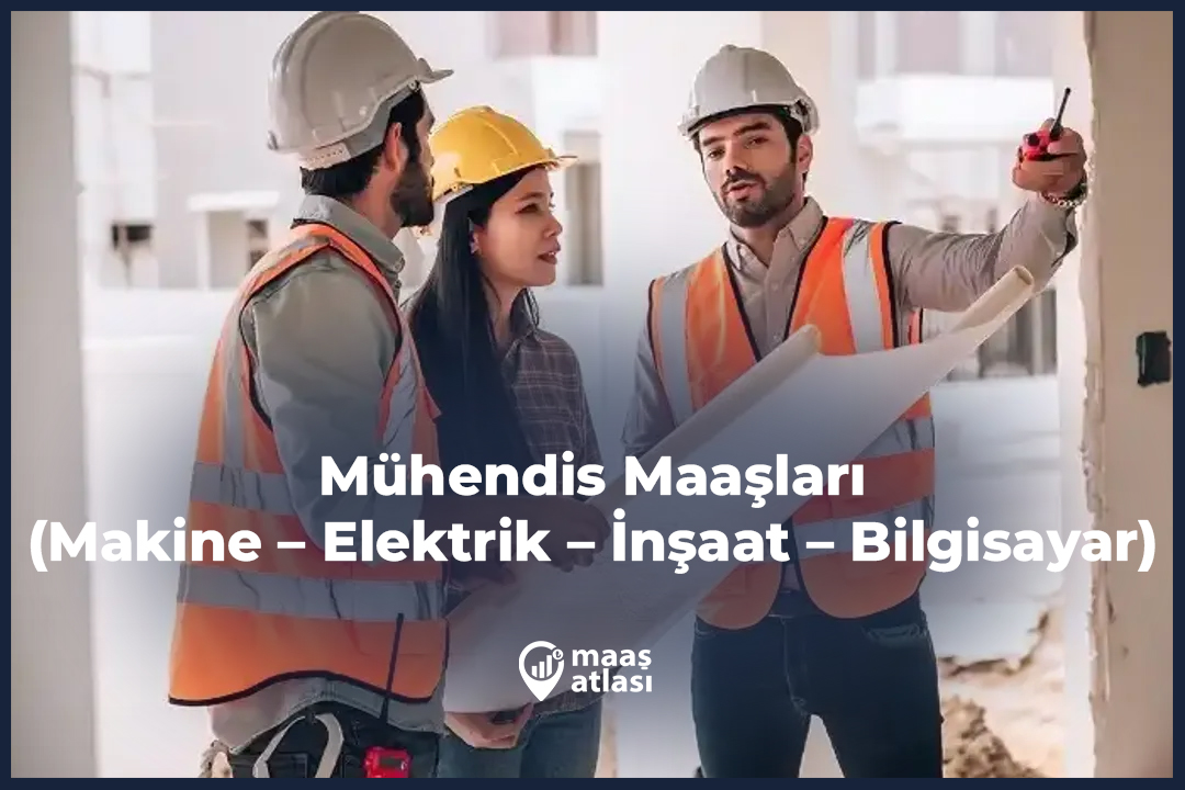Mühendis Maaşları 2025 (Makine – Elektrik – İnşaat – Bilgisayar)