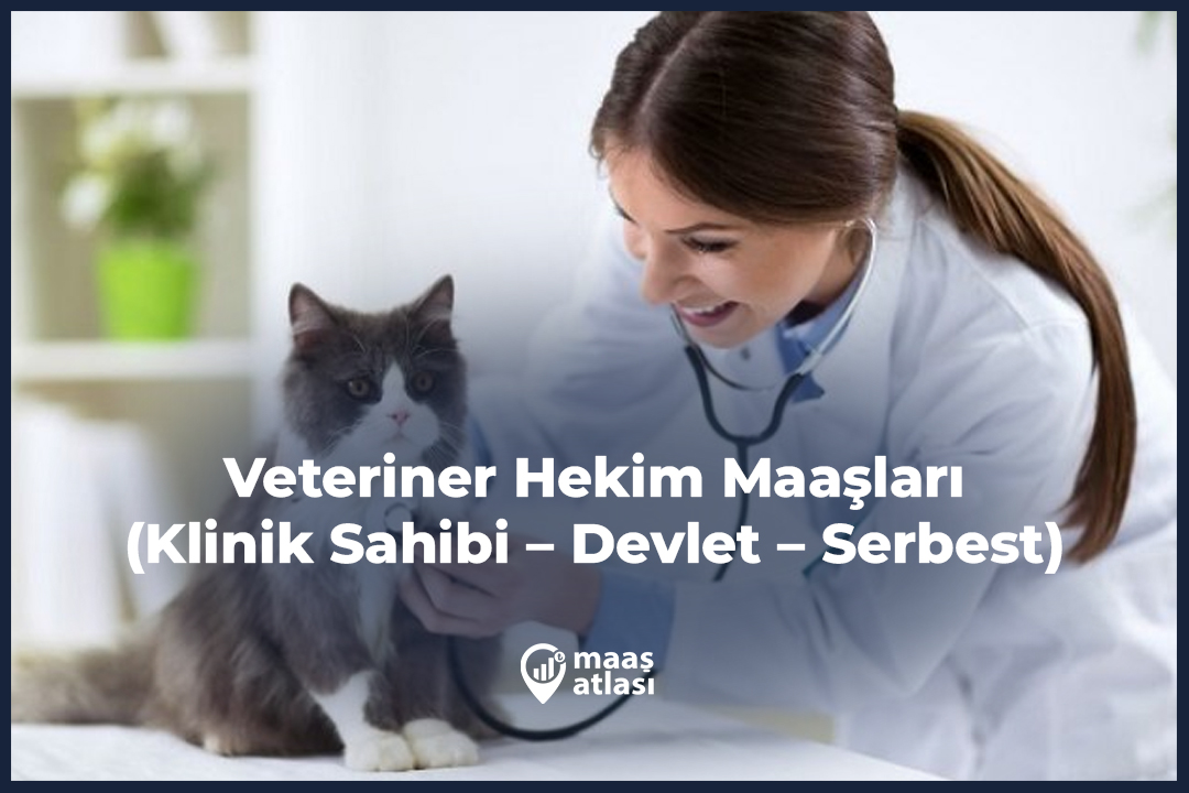 Veteriner Hekim Maaşları 2025 (Klinik Sahibi – Devlet – Serbest)