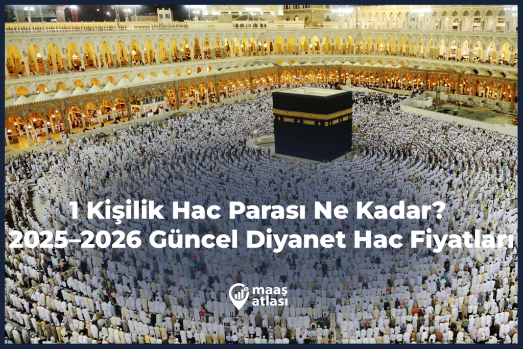 1 Kişilik Hac Parası Ne Kadar? 2025–2026 Güncel Diyanet Hac Fiyatları